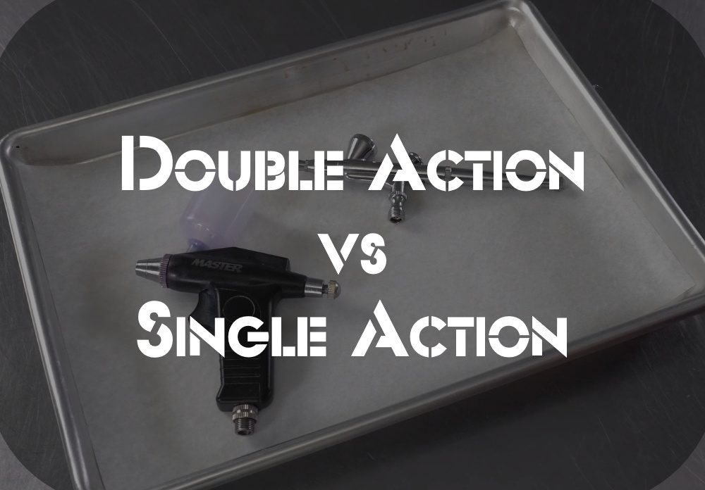 Airbrush Double Action vs Single Action: Big Comparison